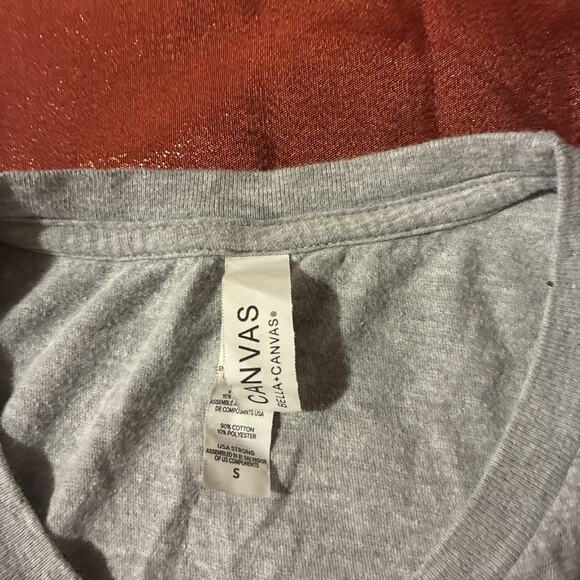 Bella+Canvas Keep Santa's Name Out Your F****** Mouth Christmas Tee Size S - Picture 3 of 4